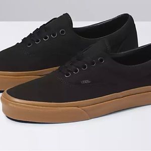 Vans! Size 8 women. Black and tan